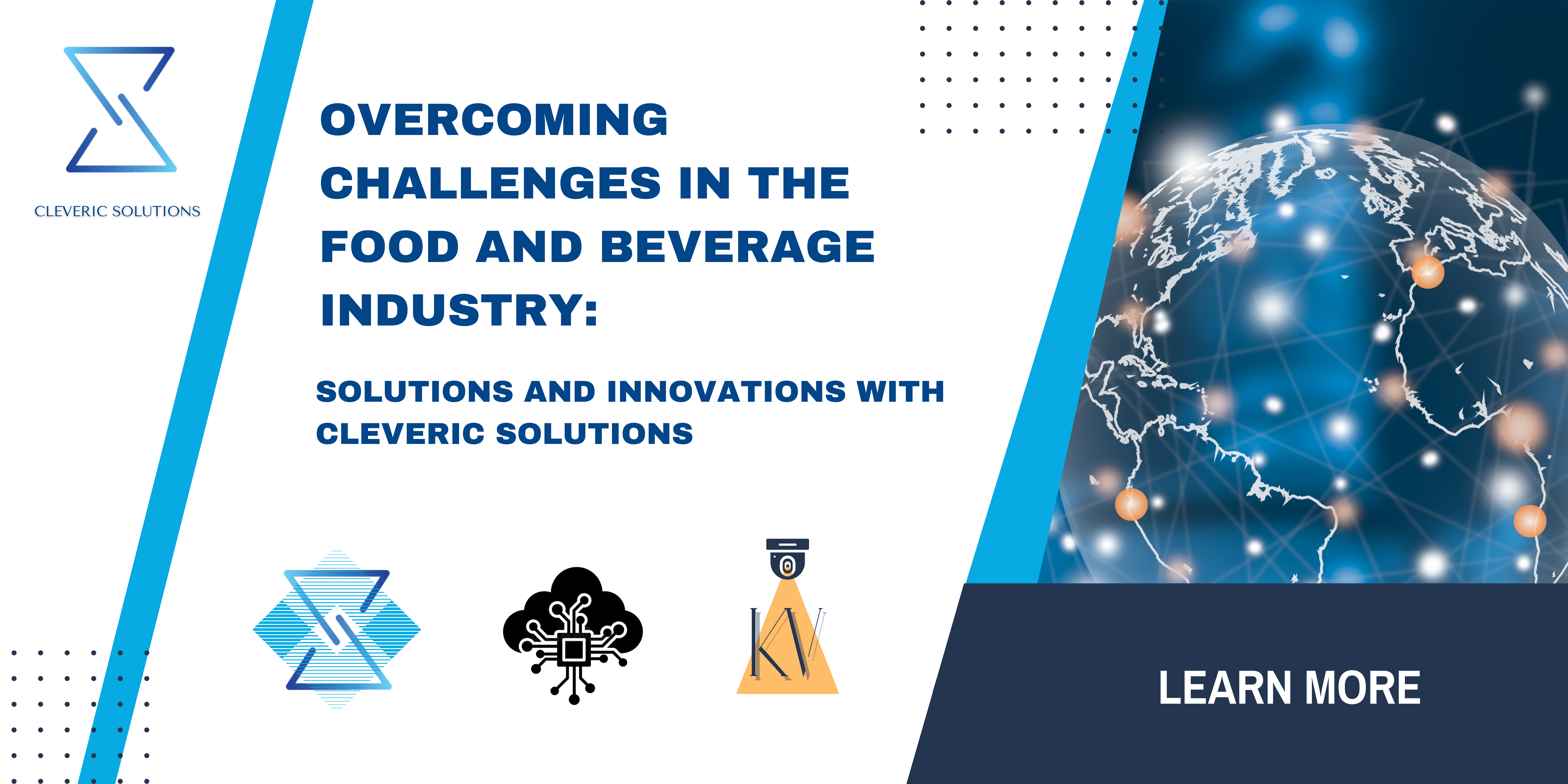 Discover how Cleveric Solutions' AI-based SaaS solutions can help overcome the current challenges faced by the food and beverage industry globally.